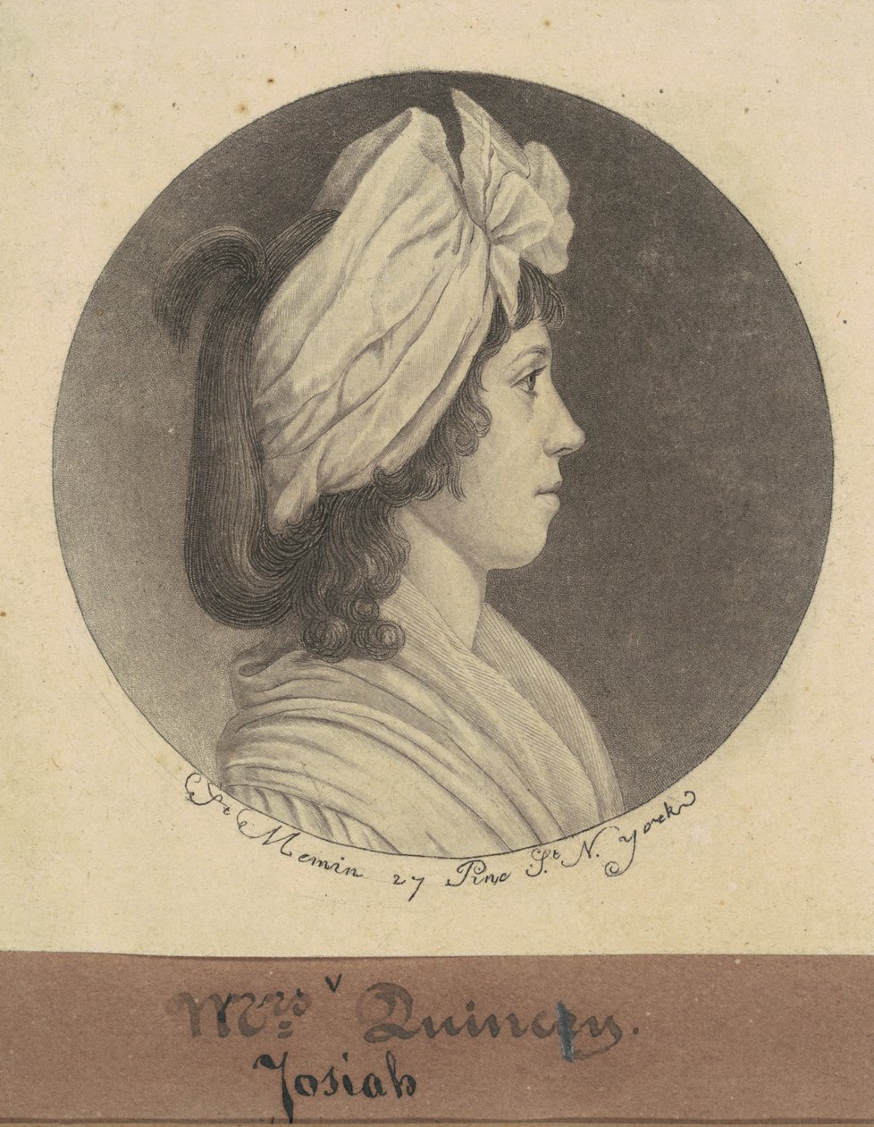 Eliza Susan Morton Quincy od Charles B. J. Févret de Saint Mémin