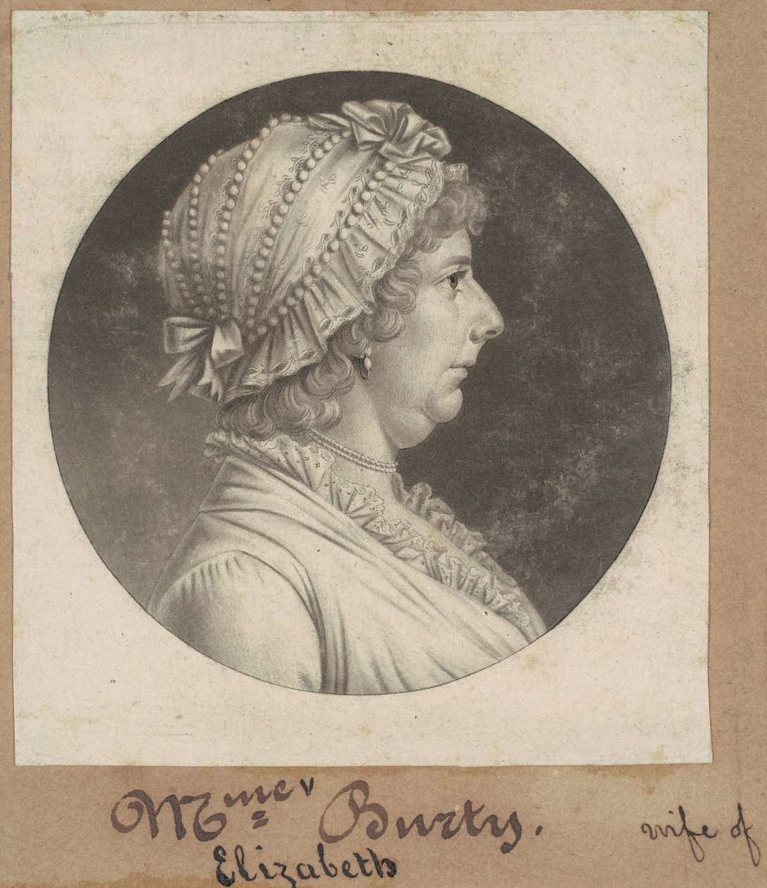 Elizabeth May Busti od Charles B. J. Févret de Saint Mémin