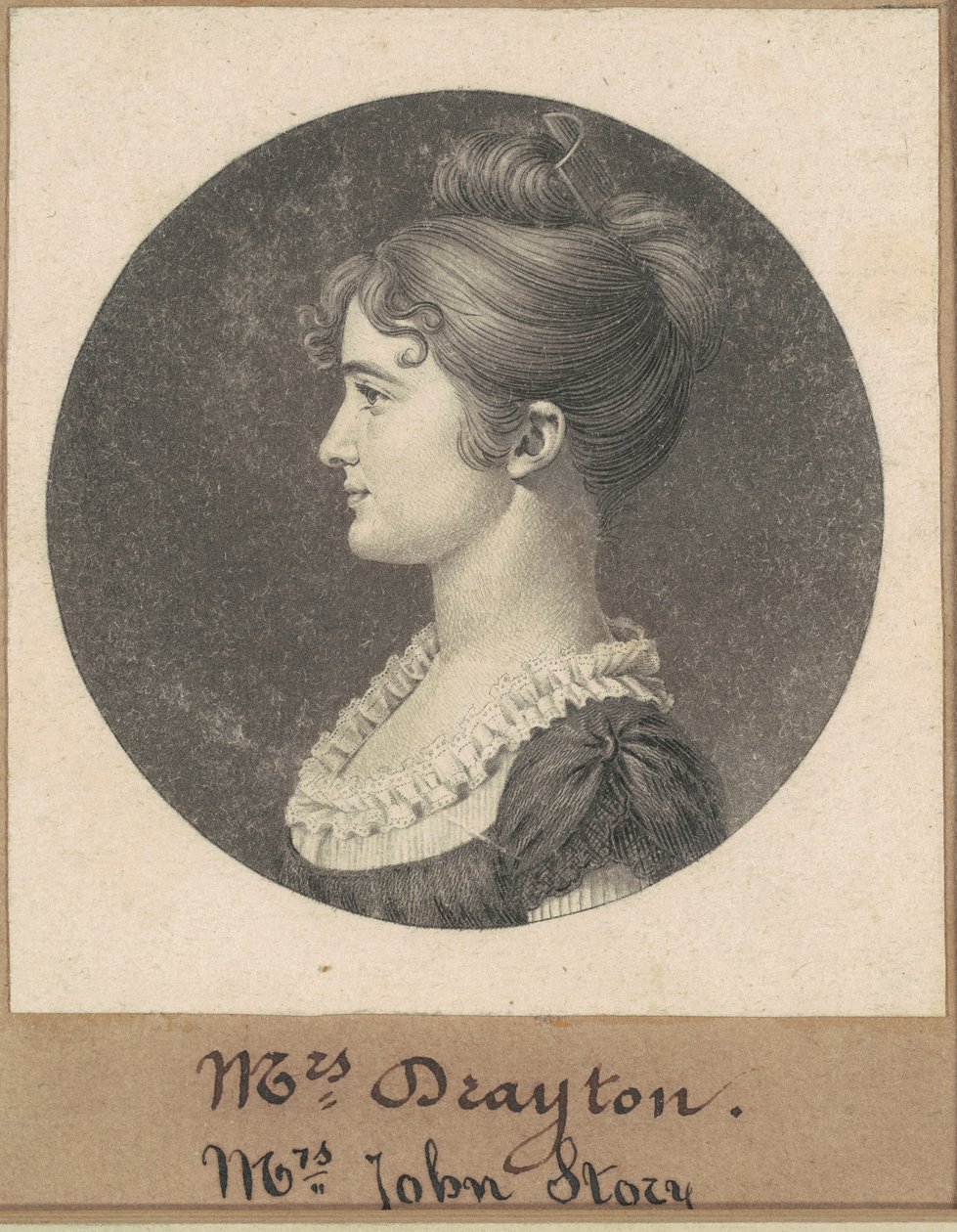 Elizabeth Porcher Gaillard Stoney od Charles B. J. Févret de Saint Mémin