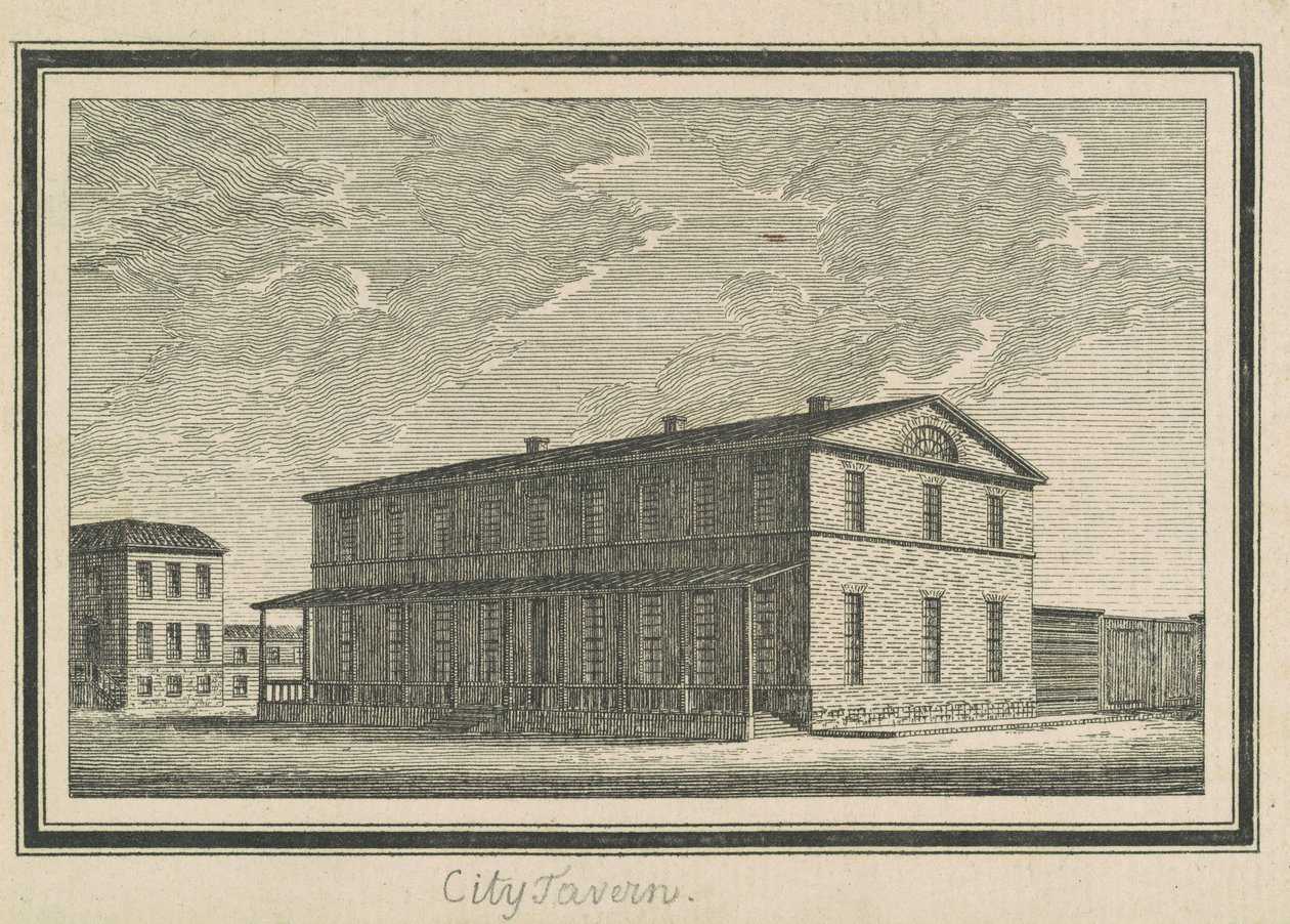 Esperanza, Městská hospoda od Charles B. J. Févret de Saint Mémin