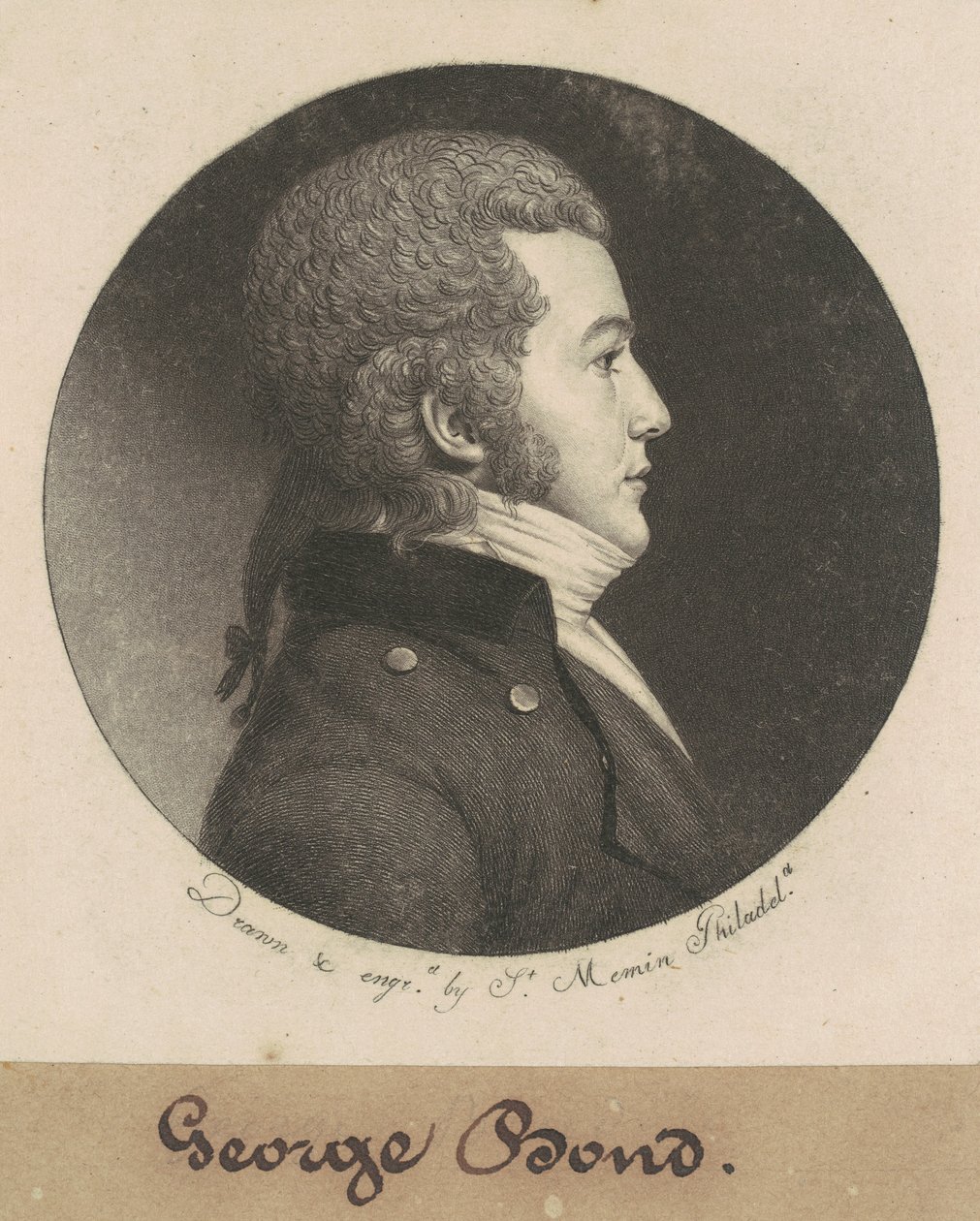 George Bond od Charles B. J. Févret de Saint Mémin