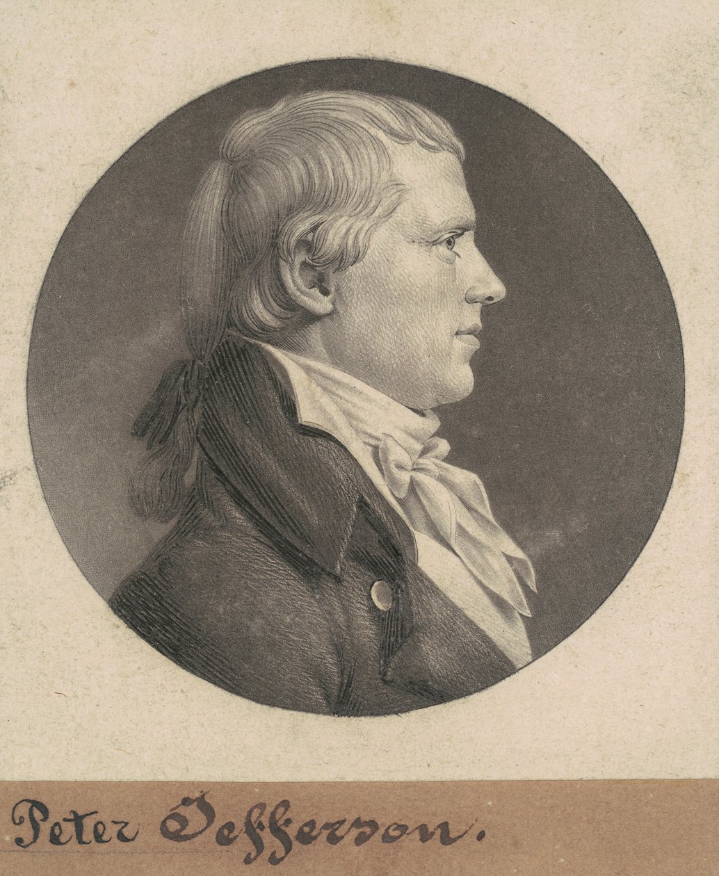 George Jefferson, Jr. od Charles B. J. Févret de Saint Mémin
