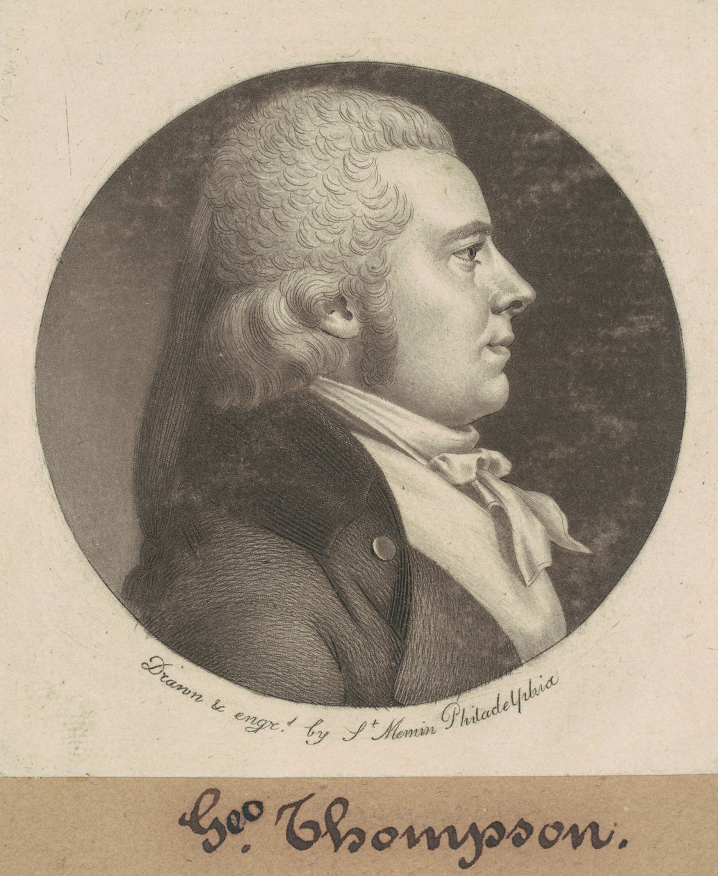 George Thompson od Charles B. J. Févret de Saint Mémin