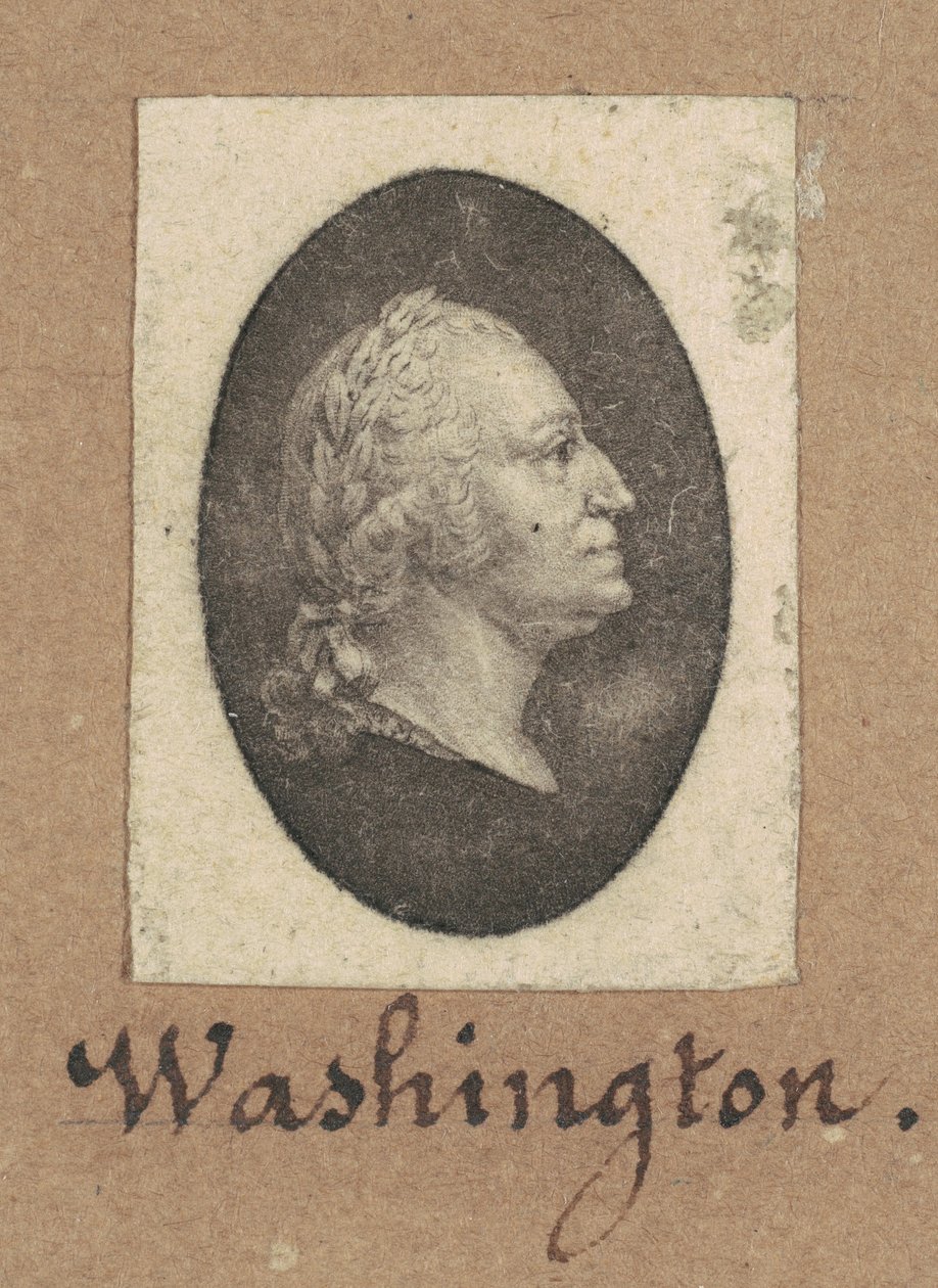 George Washington od Charles B. J. Févret de Saint Mémin