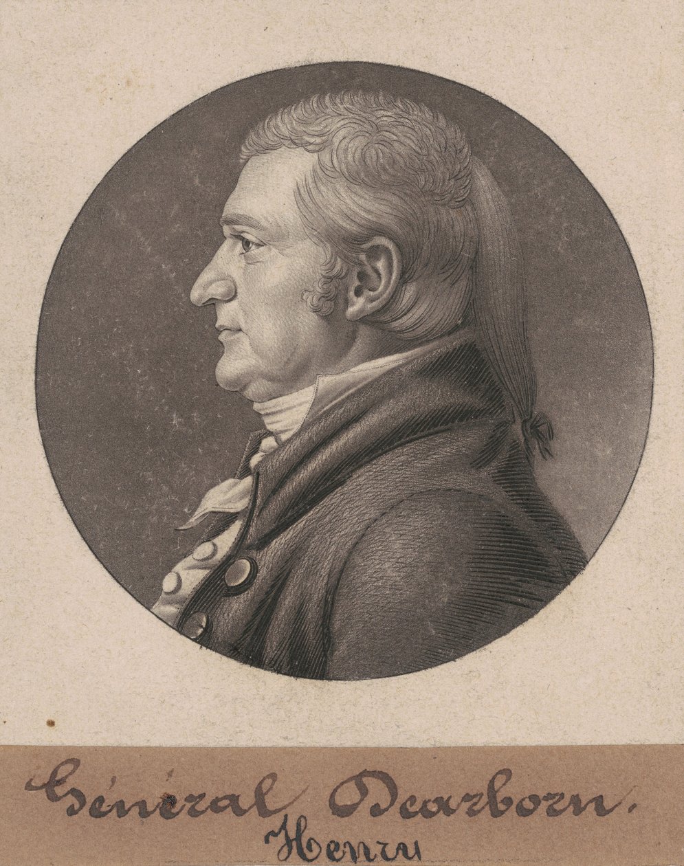 Henry Dearborn od Charles B. J. Févret de Saint Mémin