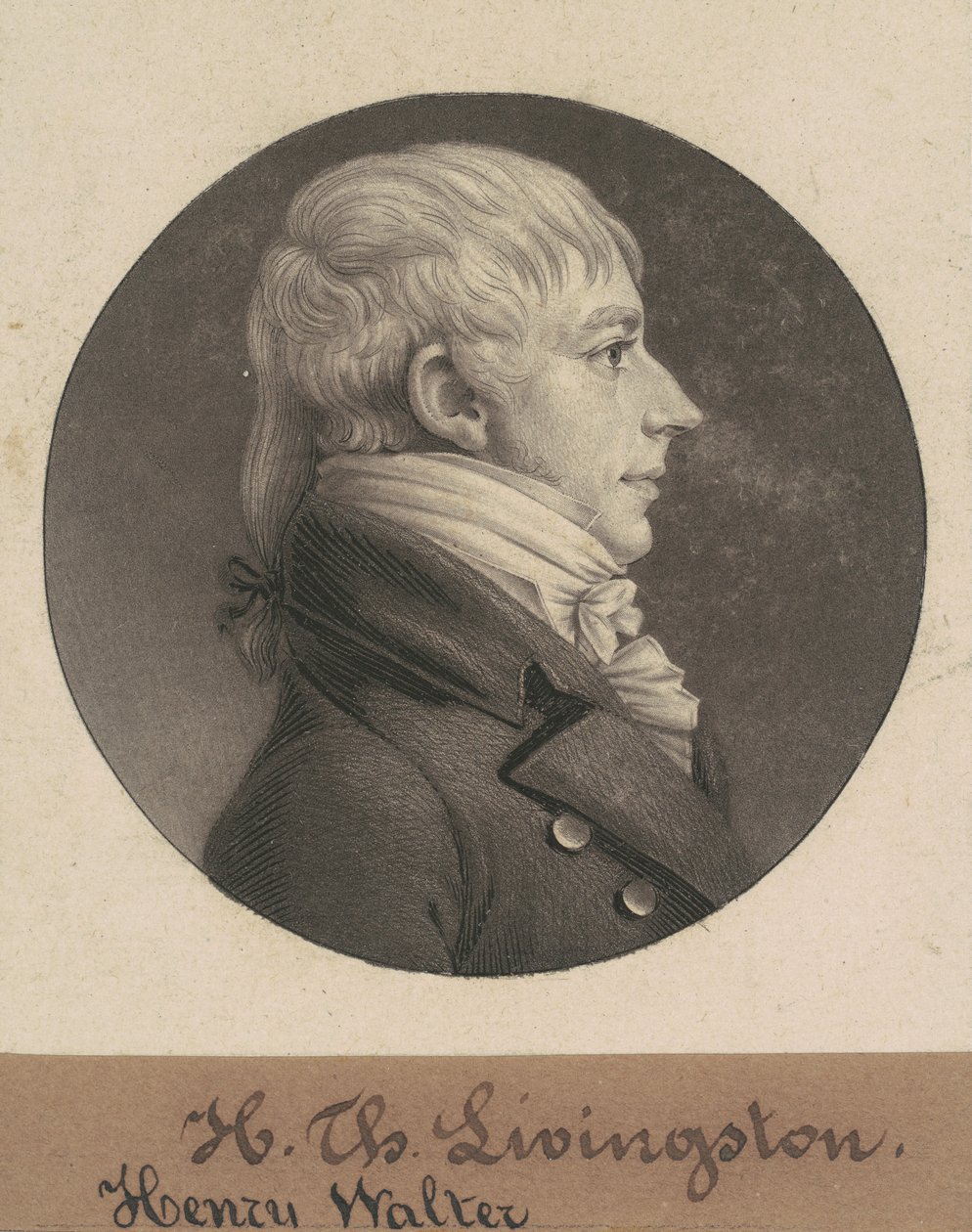 Henry Walter Livingston od Charles B. J. Févret de Saint Mémin