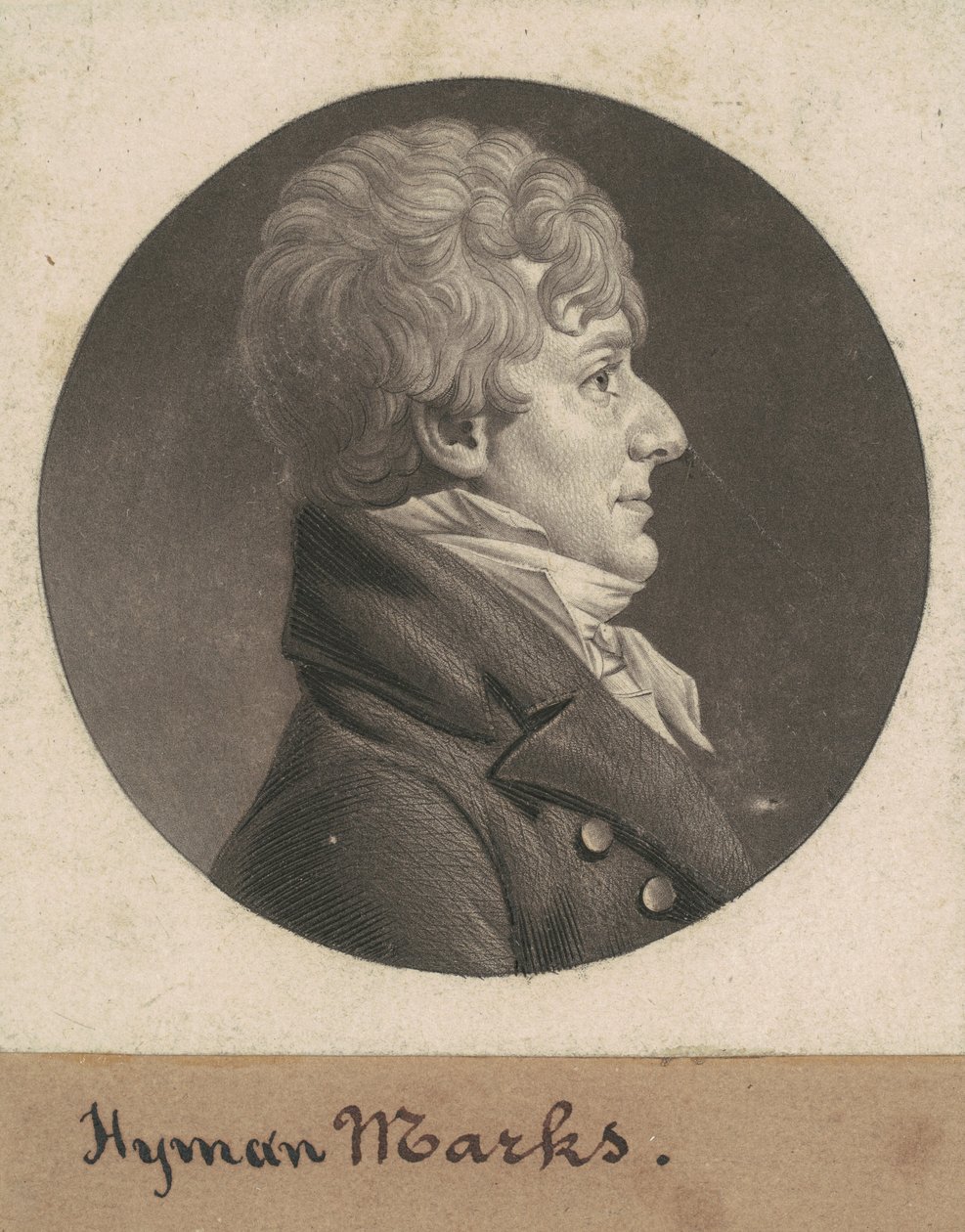 Hyman Marks od Charles B. J. Févret de Saint Mémin
