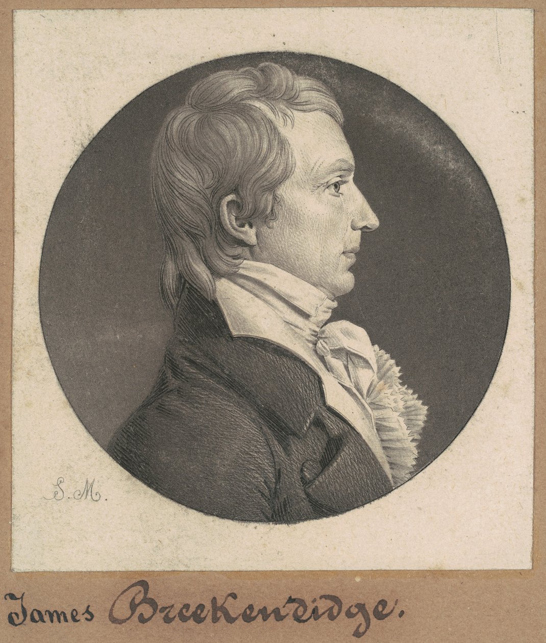 James Breckinridge od Charles B. J. Févret de Saint Mémin
