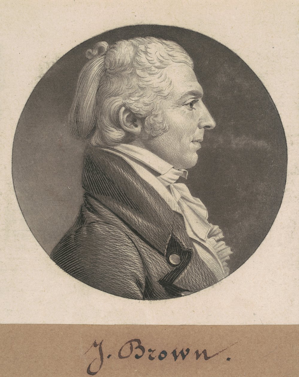 James Brown, Sr. od Charles B. J. Févret de Saint Mémin