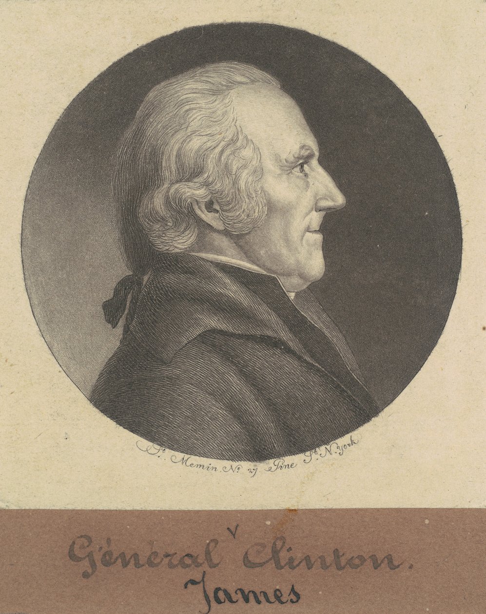 James Clinton od Charles B. J. Févret de Saint Mémin
