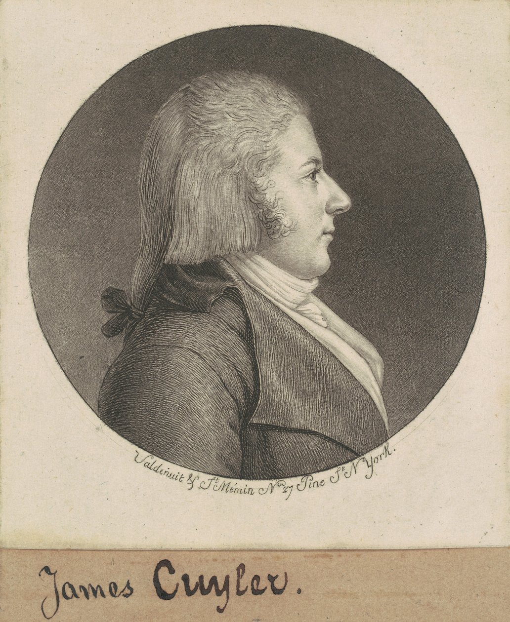 James Cuyler od Charles B. J. Févret de Saint Mémin