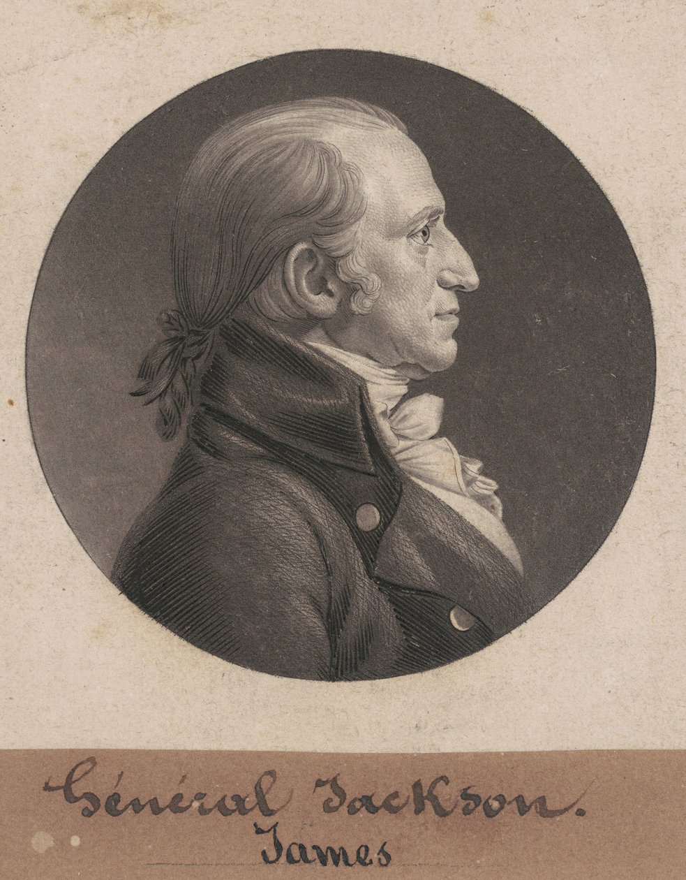 James Jackson od Charles B. J. Févret de Saint Mémin