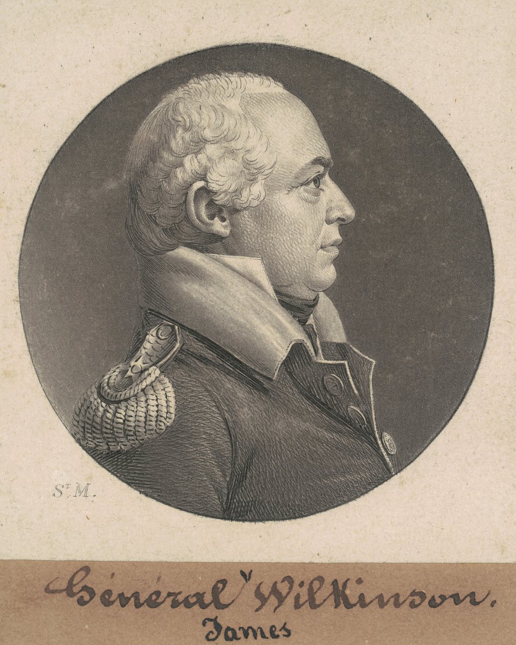 James Wilkinson od Charles B. J. Févret de Saint Mémin
