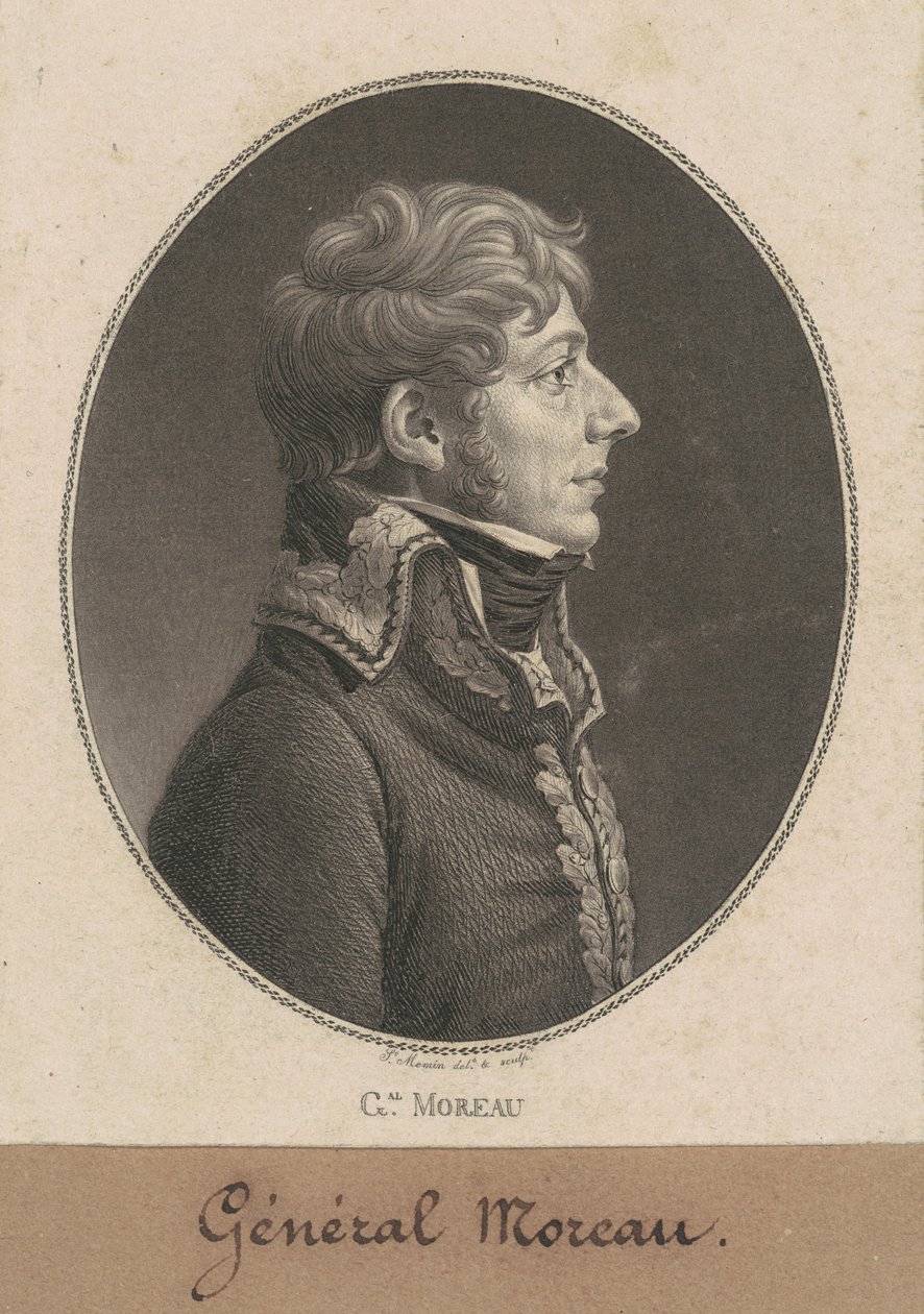 Jean-Victor Moreau od Charles B. J. Févret de Saint Mémin