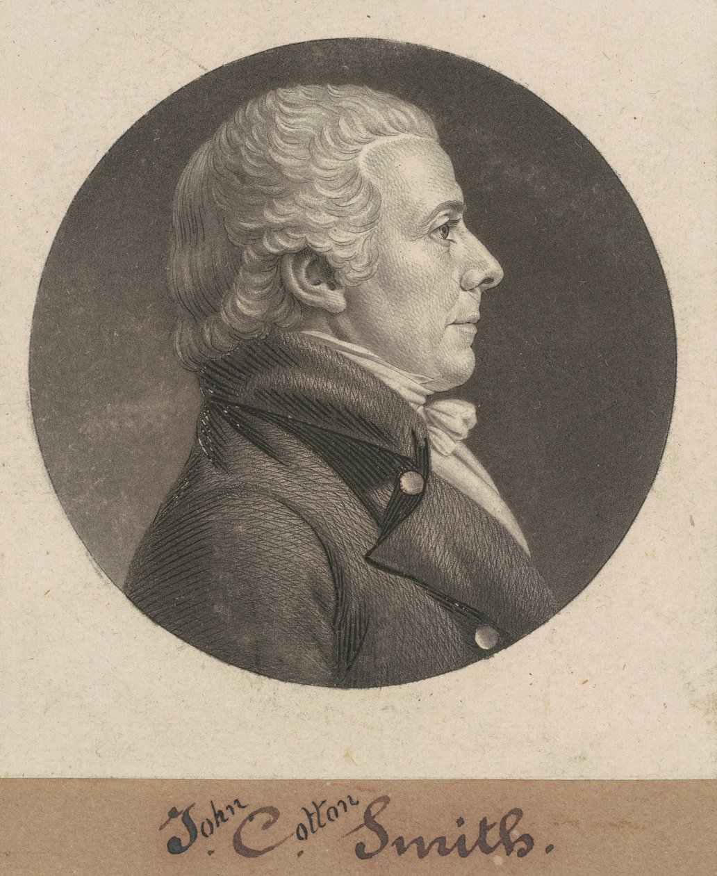 John Cotton Smith od Charles B. J. Févret de Saint Mémin