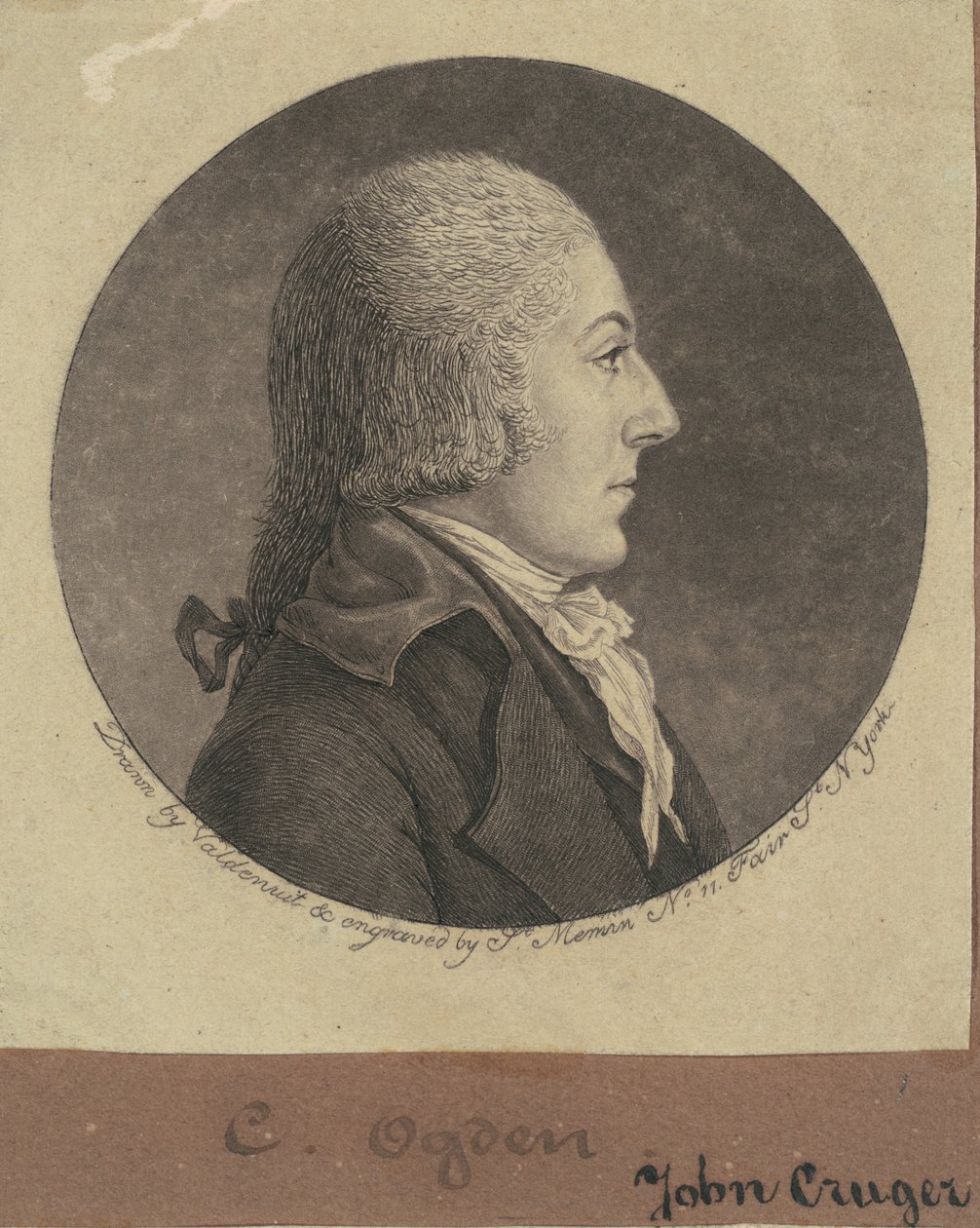 John Cruger od Charles B. J. Févret de Saint Mémin