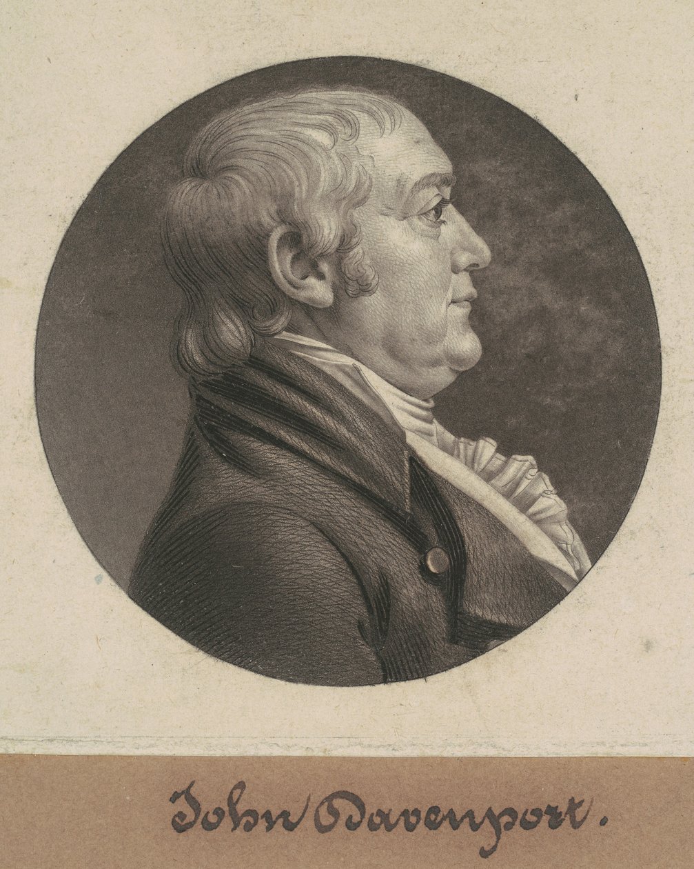 John Davenport od Charles B. J. Févret de Saint Mémin