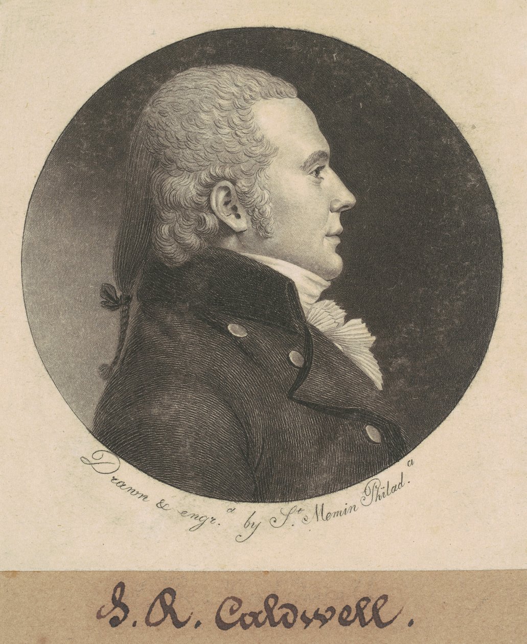 John Edwards Caldwell od Charles B. J. Févret de Saint Mémin