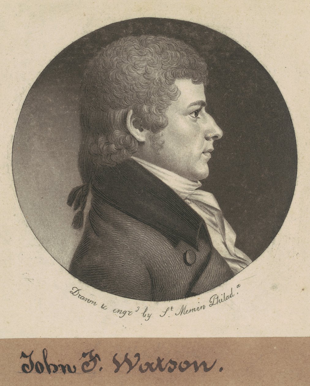 John Fanning Watson od Charles B. J. Févret de Saint Mémin