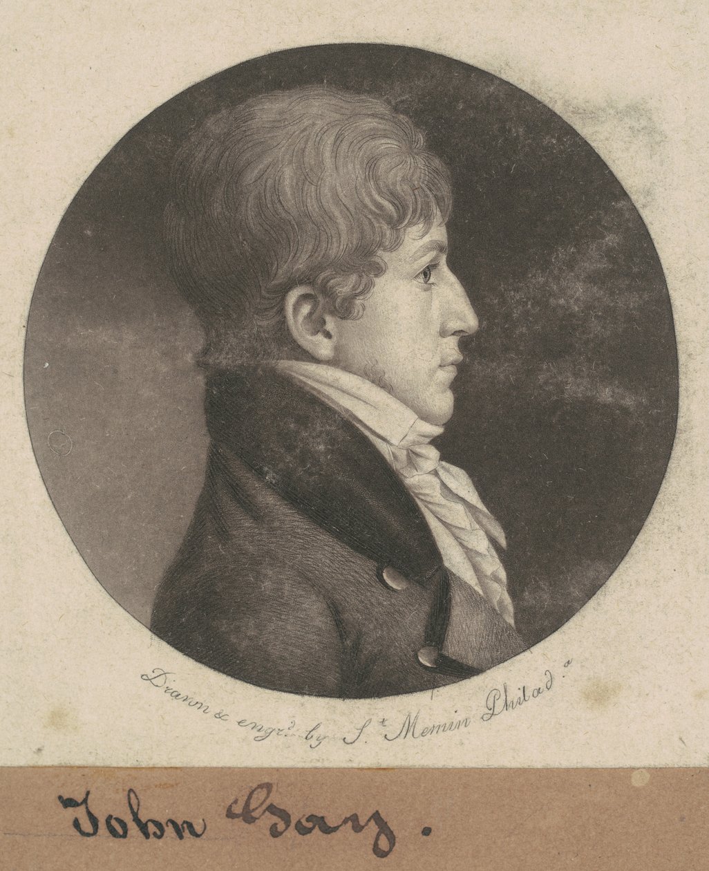 John Gay od Charles B. J. Févret de Saint Mémin