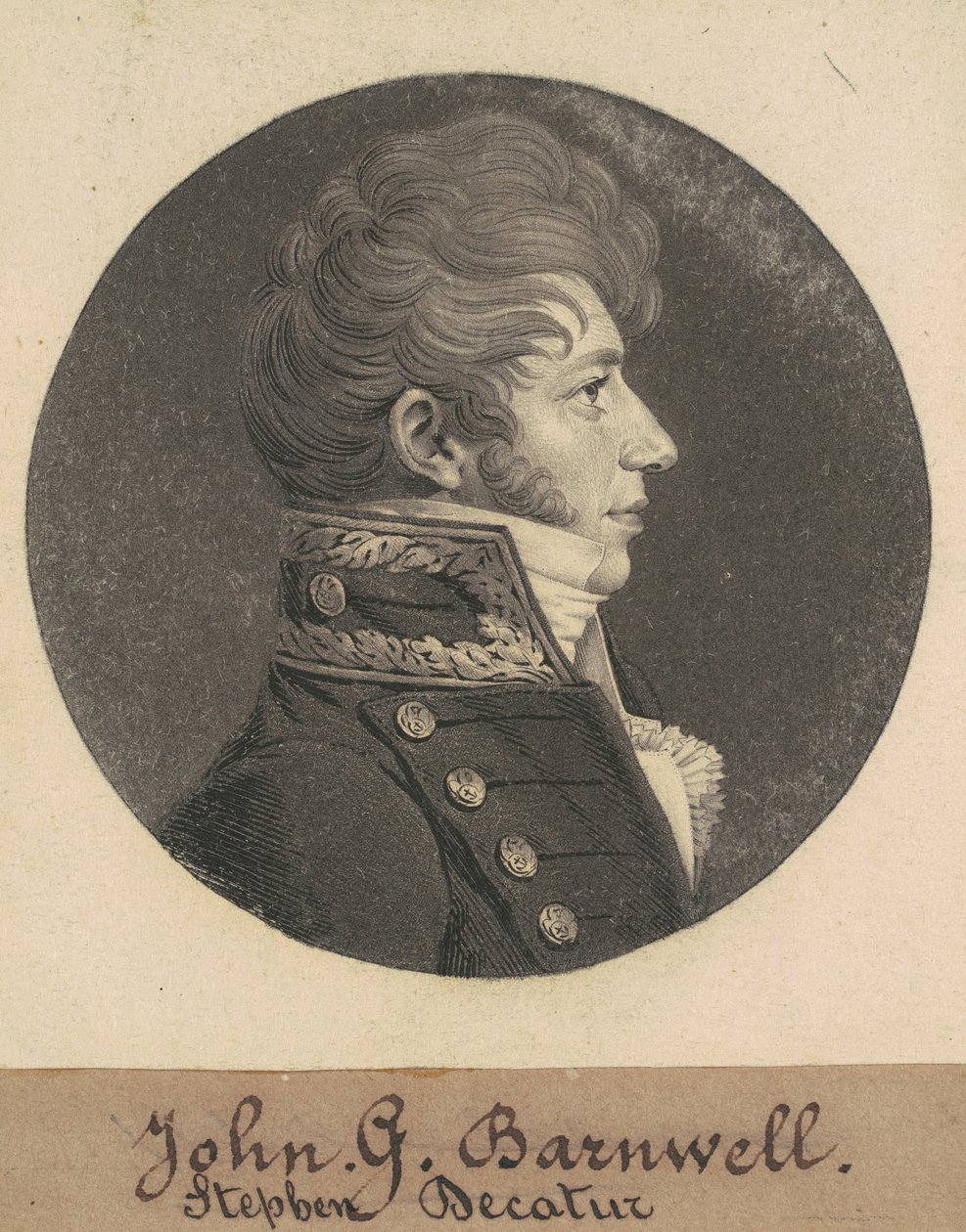 John Green od Charles B. J. Févret de Saint Mémin