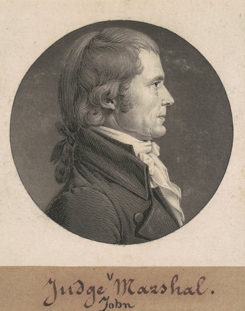 John Marshall od Charles B. J. Févret de Saint Mémin