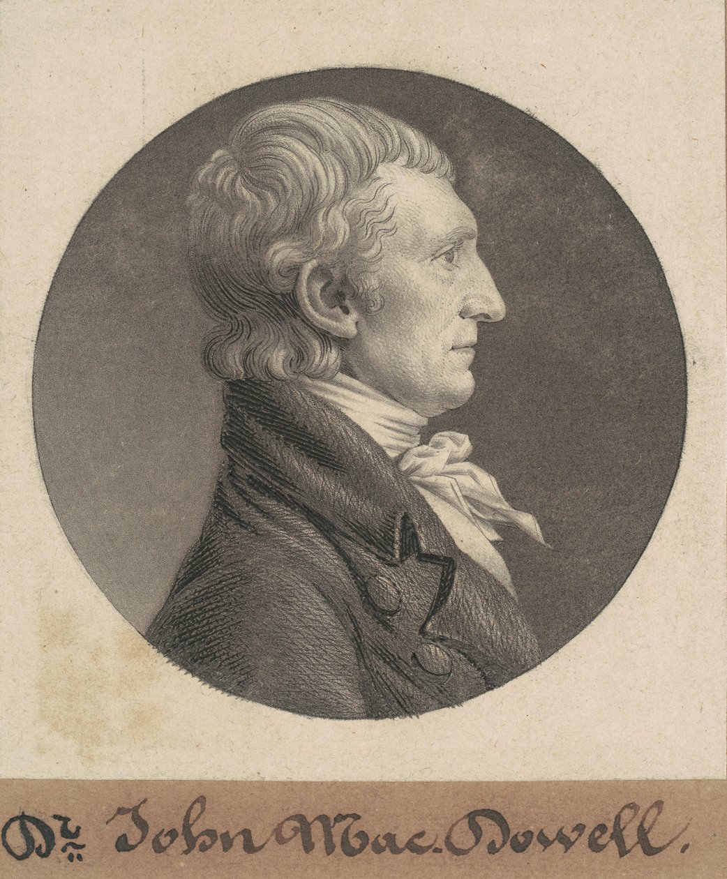 John McDowell od Charles B. J. Févret de Saint Mémin