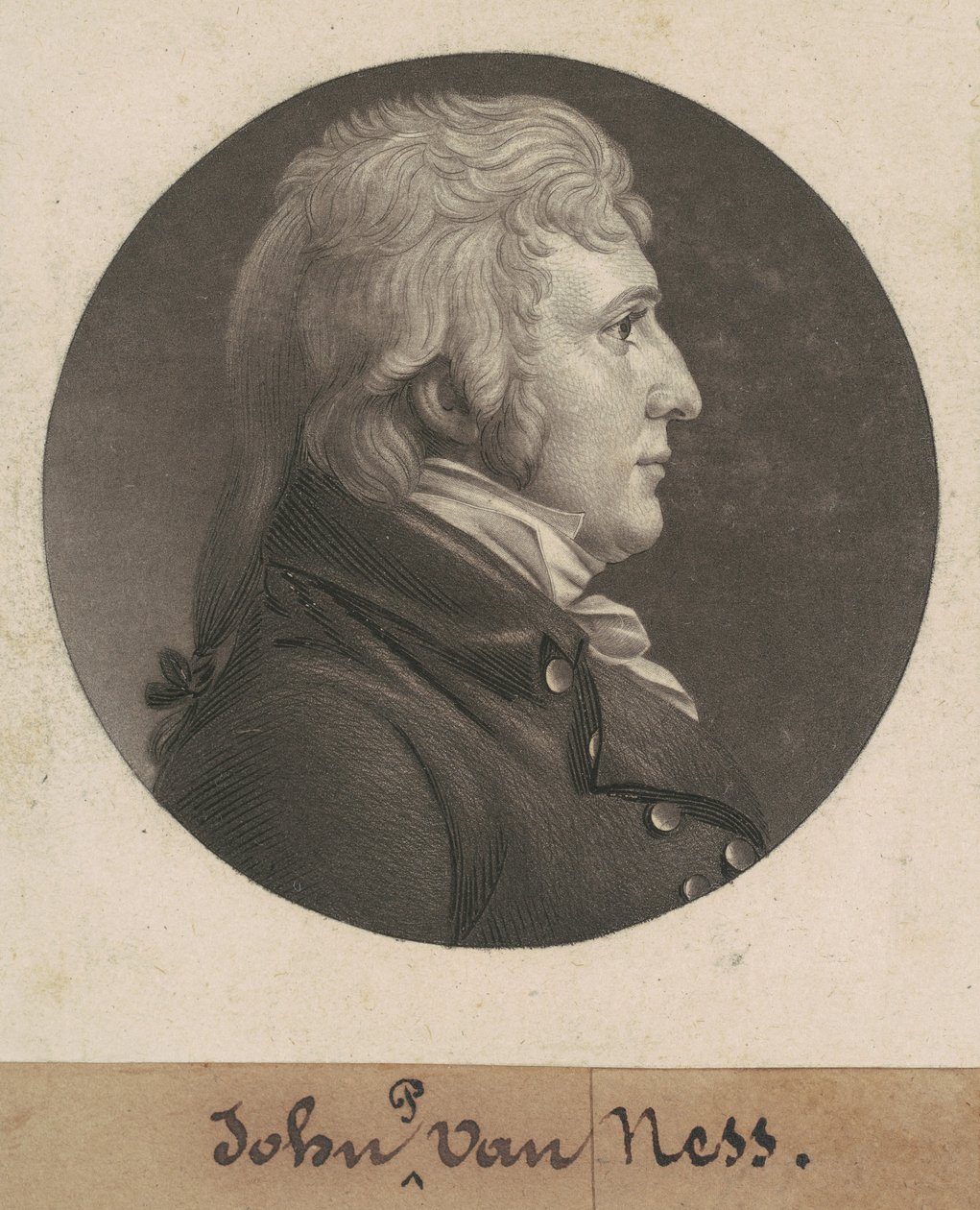 John Peter Van Ness od Charles B. J. Févret de Saint Mémin