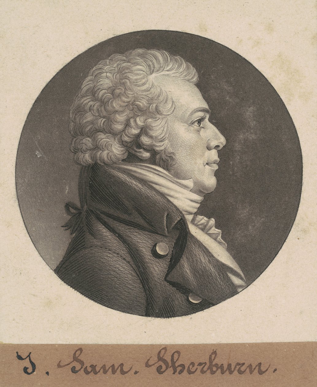 John Samuel Sherburne od Charles B. J. Févret de Saint Mémin