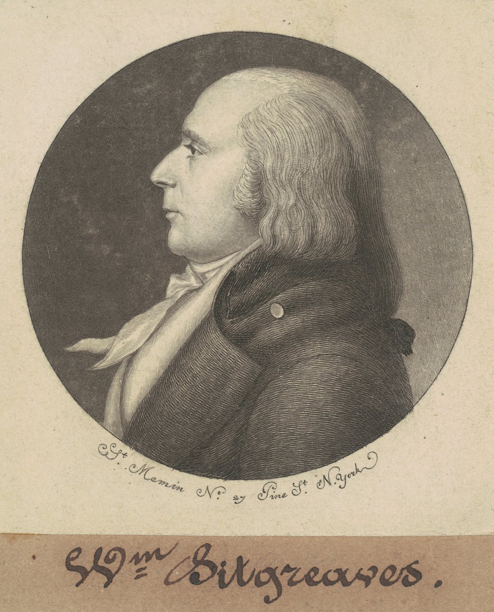 John Sitgreaves od Charles B. J. Févret de Saint Mémin