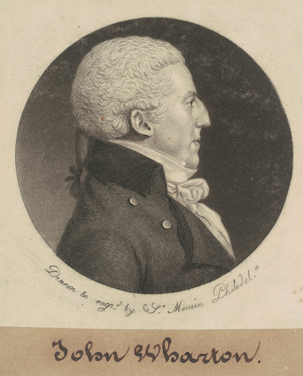 John Wharton od Charles B. J. Févret de Saint Mémin
