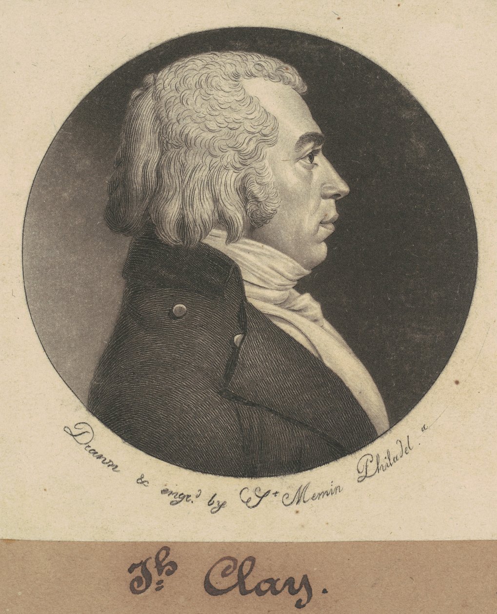 Josef Clay od Charles B. J. Févret de Saint Mémin