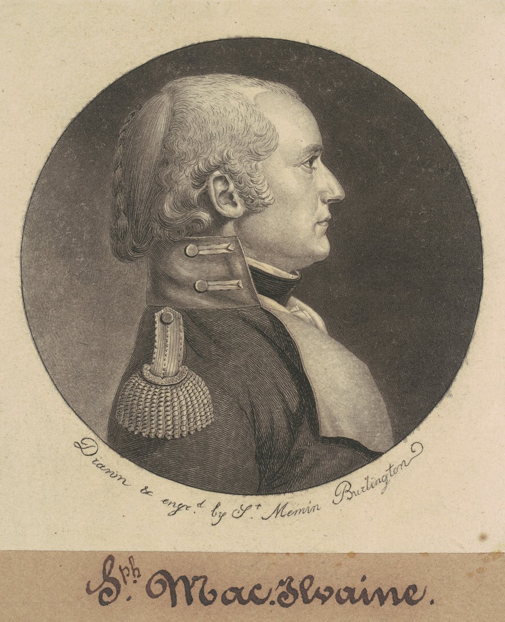 Joseph McIlvaine od Charles B. J. Févret de Saint Mémin