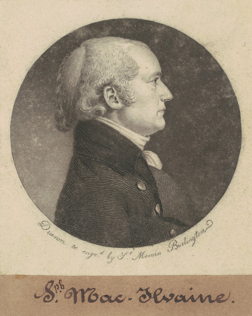 Joseph McIlvaine od Charles B. J. Févret de Saint Mémin