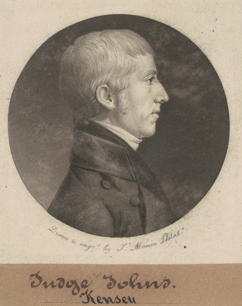 Kensey Johns od Charles B. J. Févret de Saint Mémin
