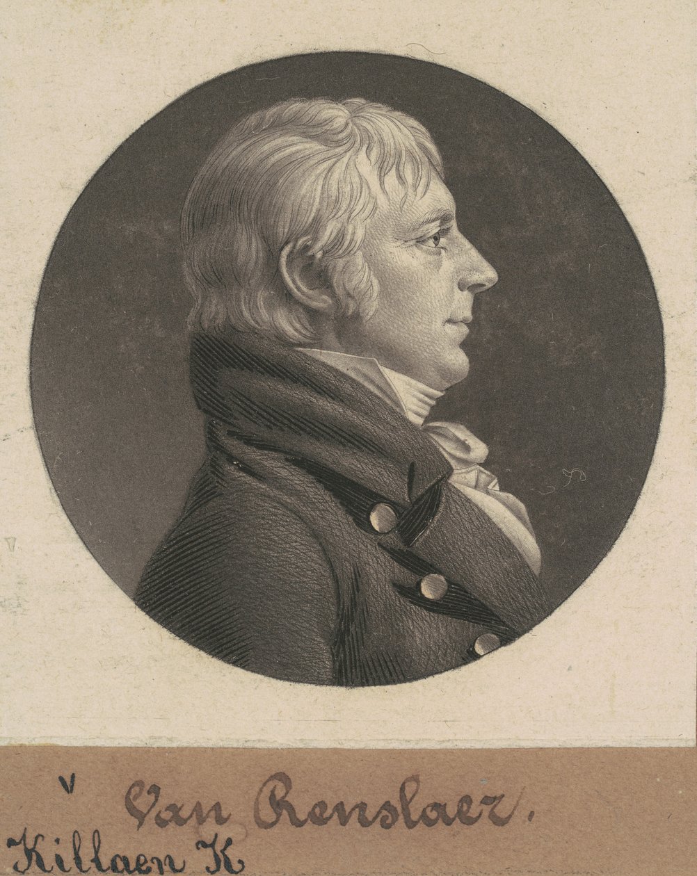 Kiliaen Kiliaen Van Rensselaer od Charles B. J. Févret de Saint Mémin