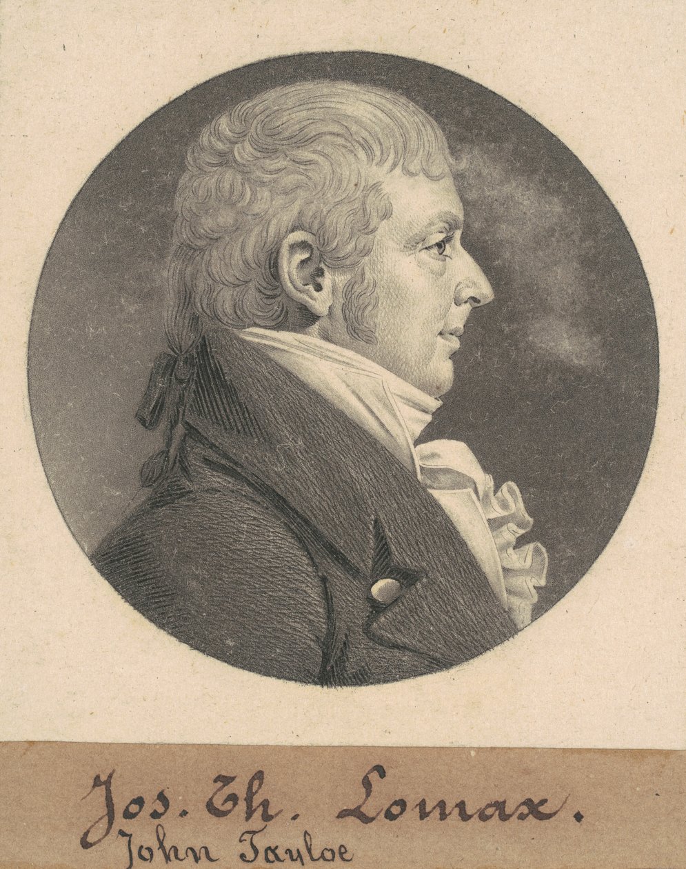 Landon Carter II od Charles B. J. Févret de Saint Mémin