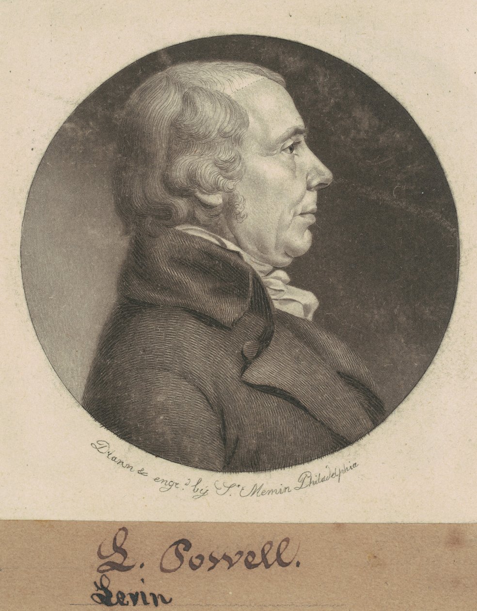 Život Powell od Charles B. J. Févret de Saint Mémin