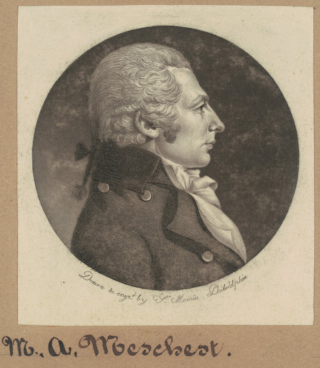 M. A. Meschert od Charles B. J. Févret de Saint Mémin