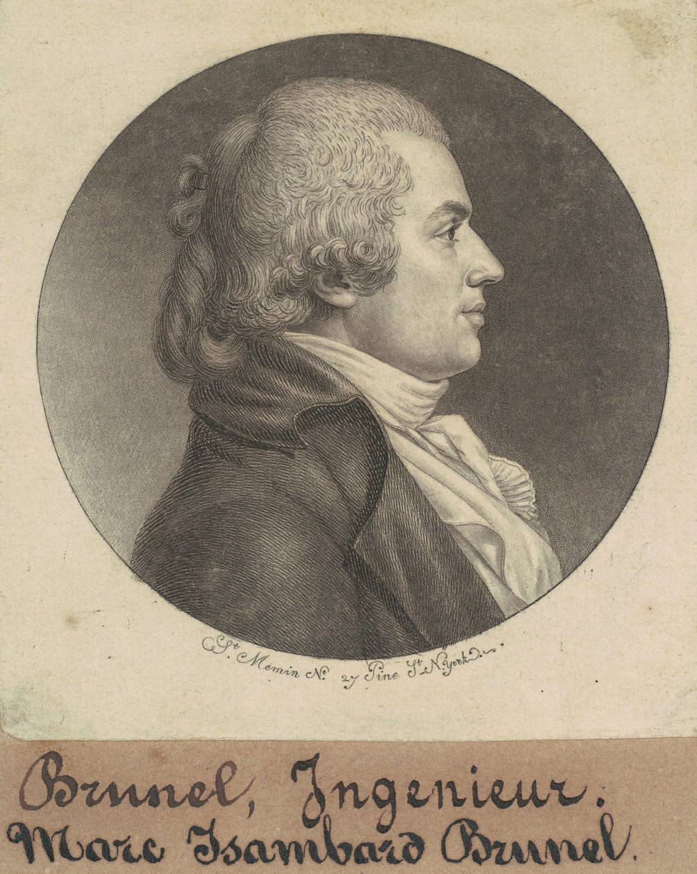 Marc Isambard Brunel od Charles B. J. Févret de Saint Mémin