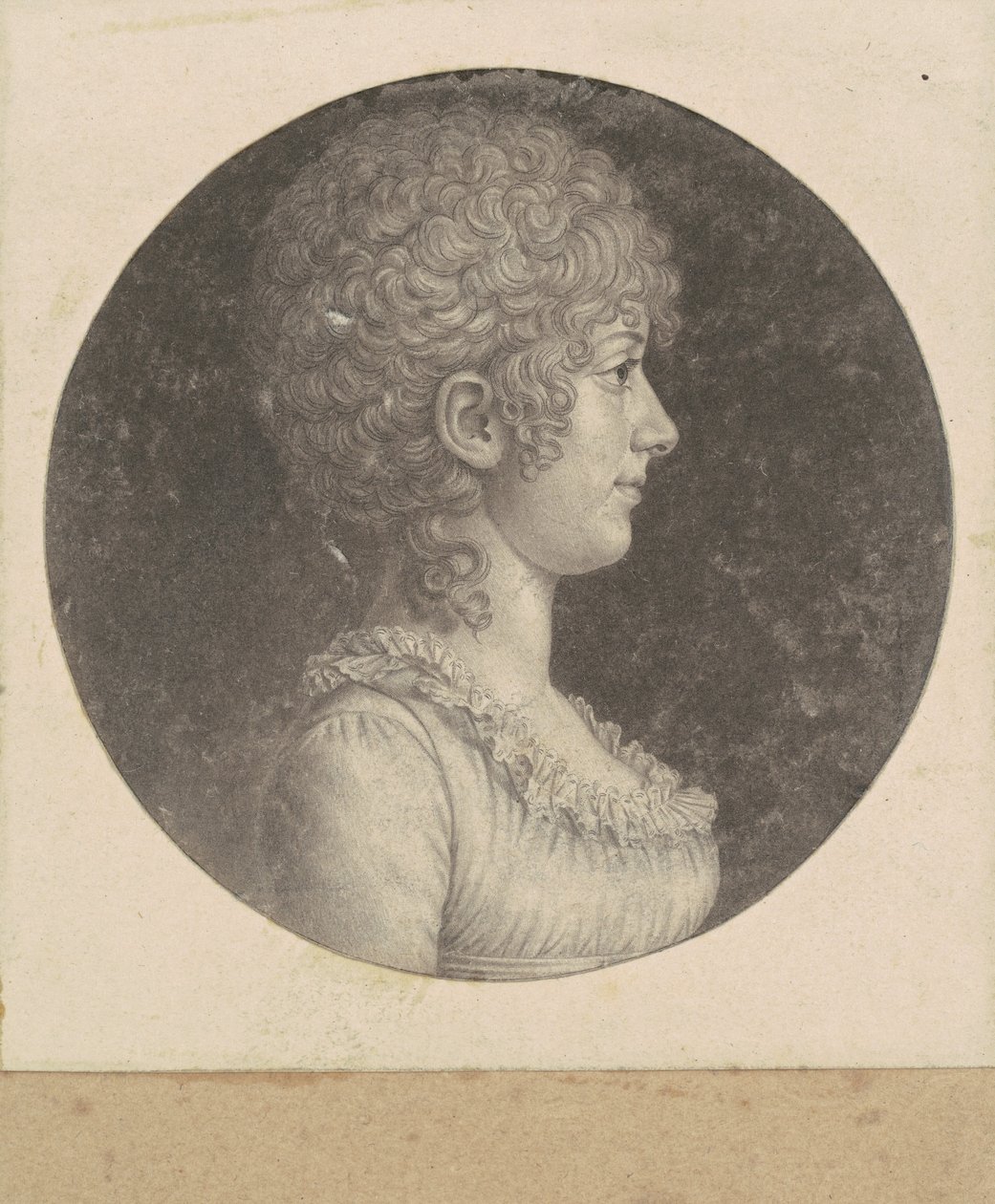 Markéta Polková od Charles B. J. Févret de Saint Mémin