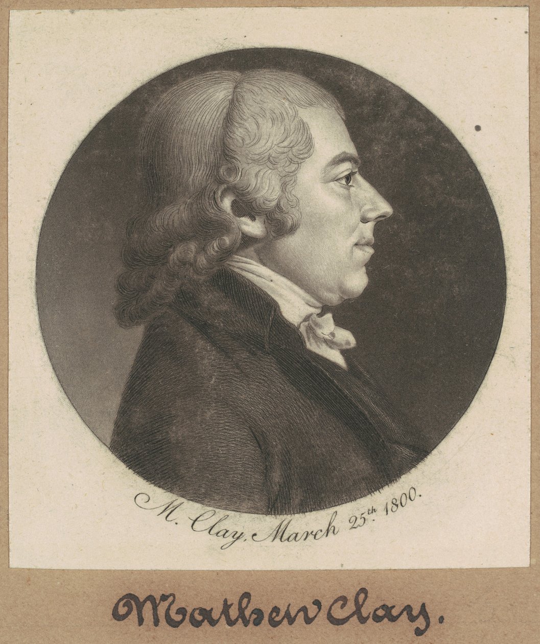 Matthew Clay od Charles B. J. Févret de Saint Mémin