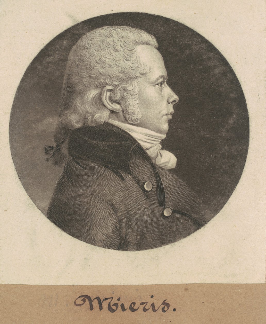 Mieris od Charles B. J. Févret de Saint Mémin