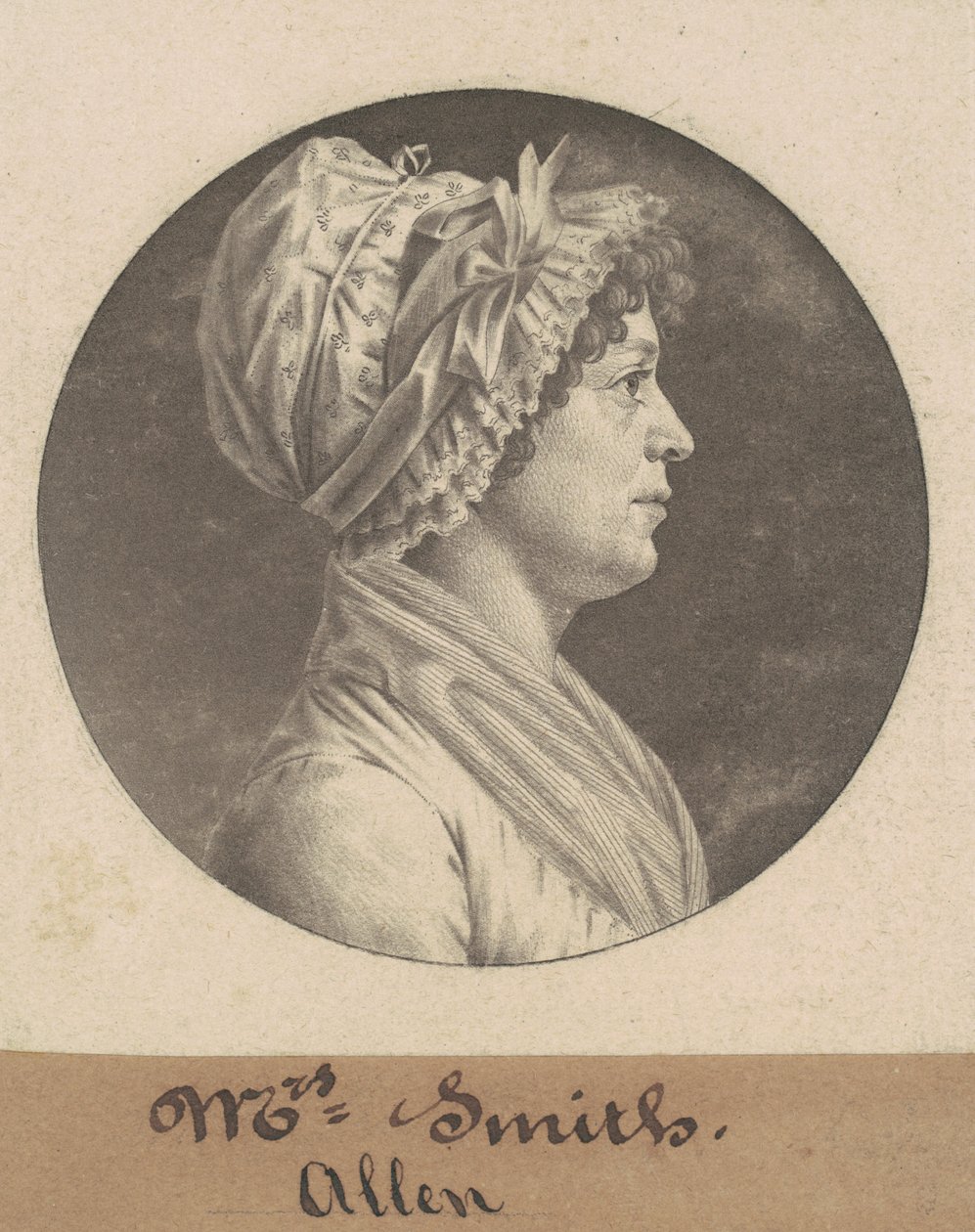 Paní Smithová od Charles B. J. Févret de Saint Mémin