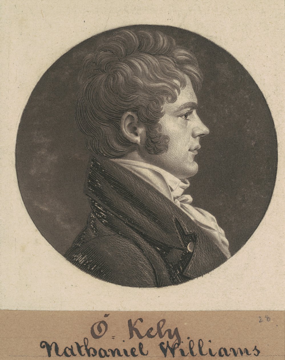 Nathaniel Williams od Charles B. J. Févret de Saint Mémin