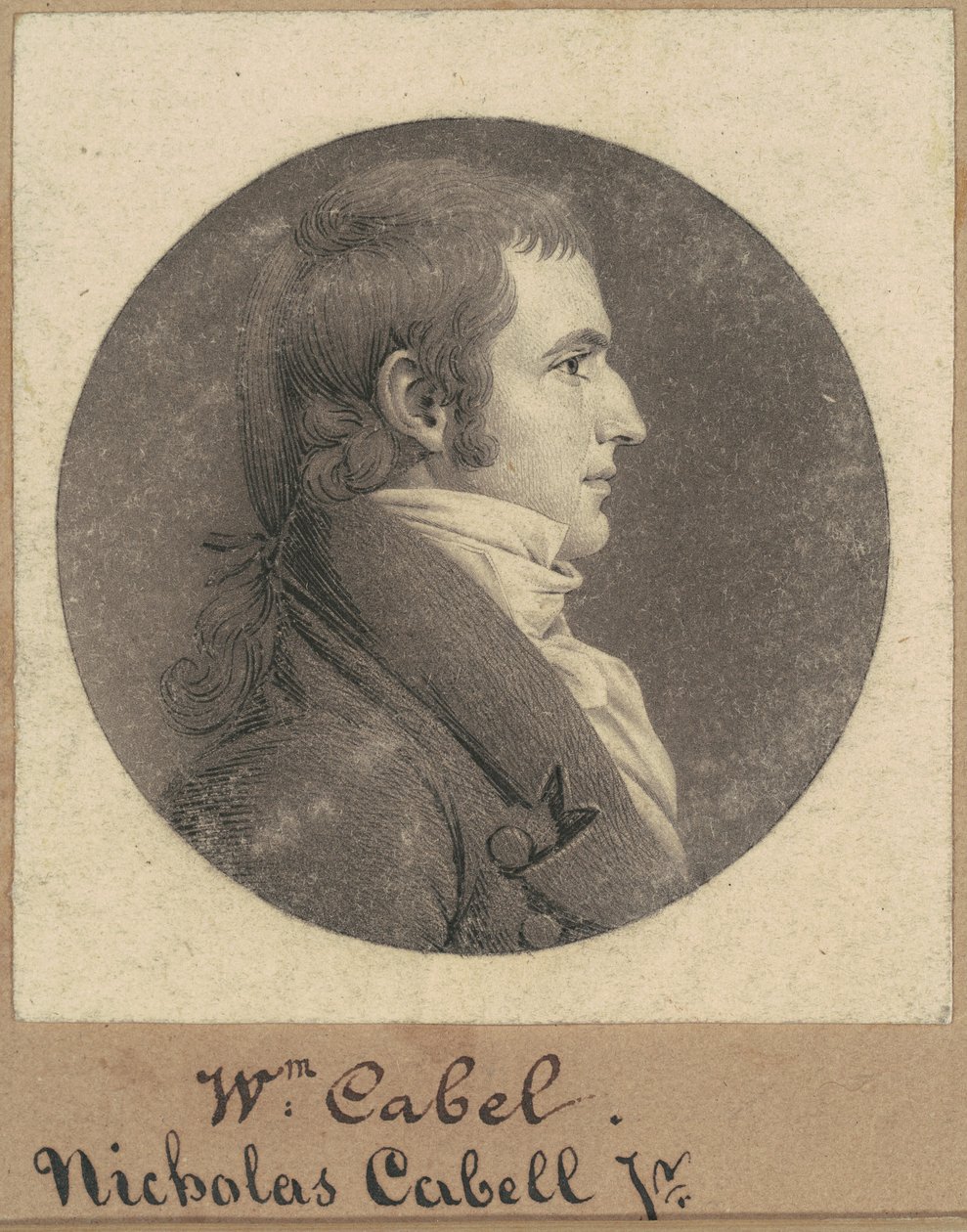 Nicholas Cabell, Jr. od Charles B. J. Févret de Saint Mémin