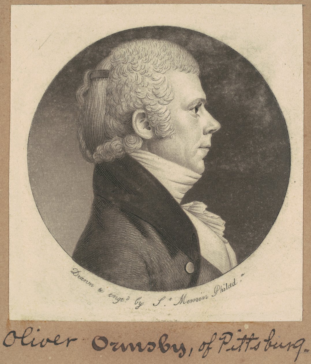 Oliver Ormsby od Charles B. J. Févret de Saint Mémin