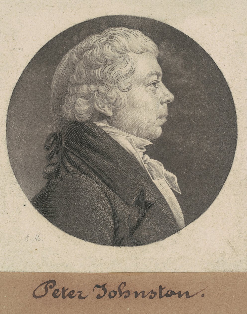 Peter Johnston, Jr. od Charles B. J. Févret de Saint Mémin