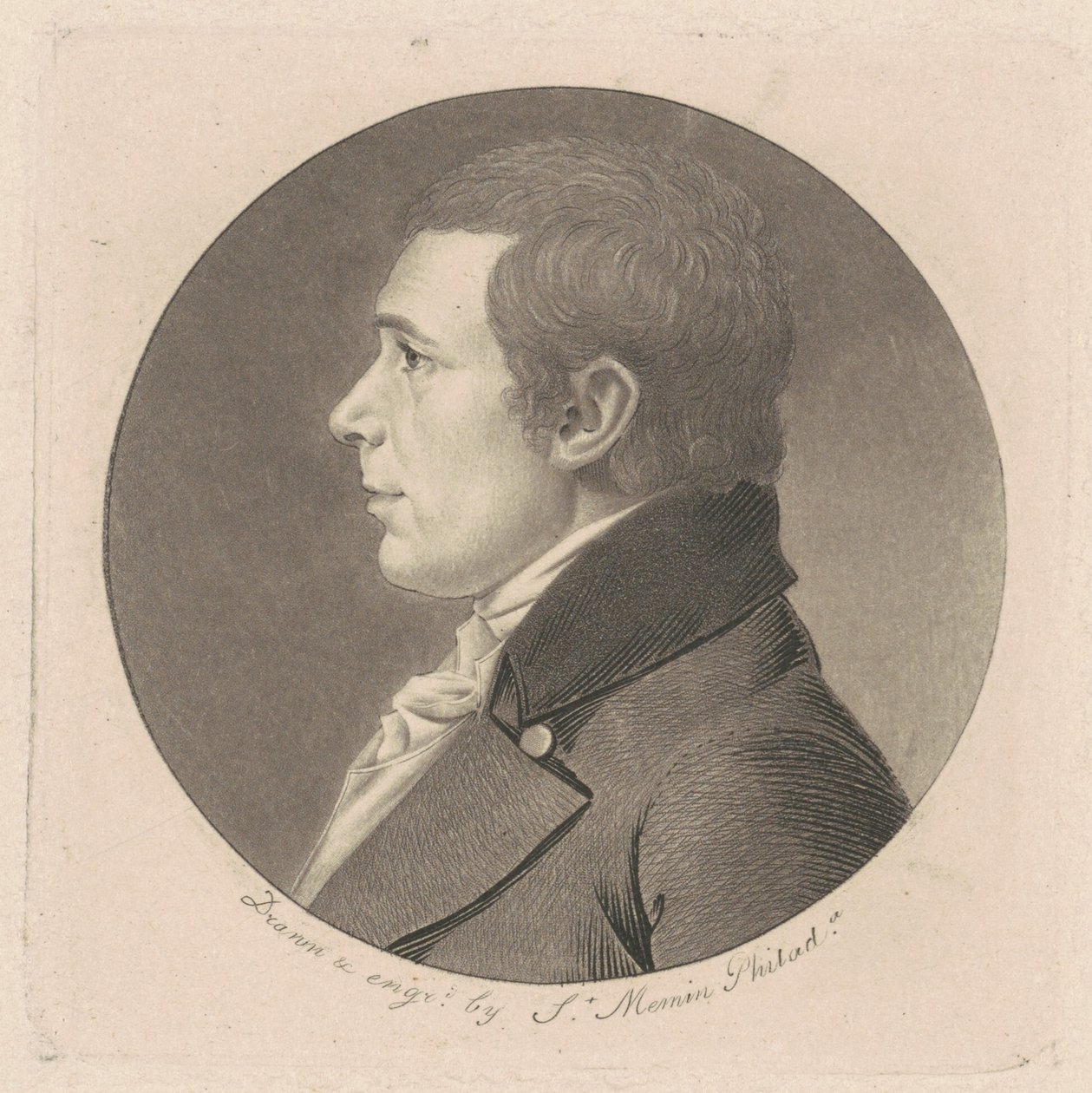 Peter Stephen DuPonceau od Charles B. J. Févret de Saint Mémin