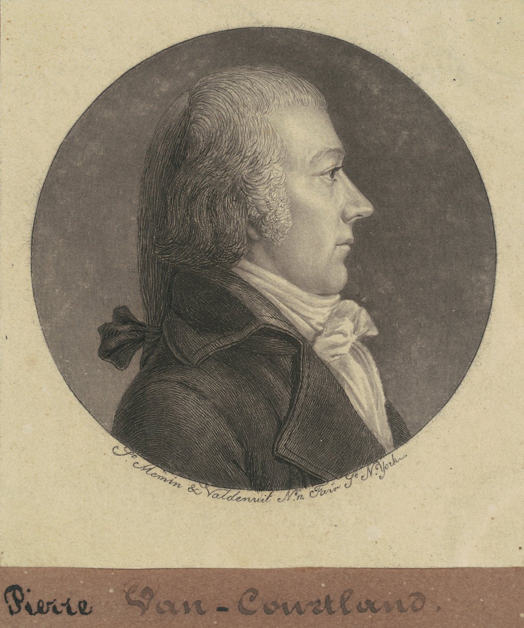 Pierre VanCortlandt, Jr. od Charles B. J. Févret de Saint Mémin